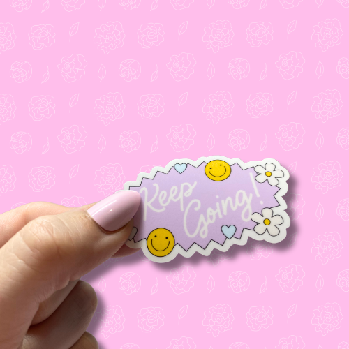 Keep going Sticker