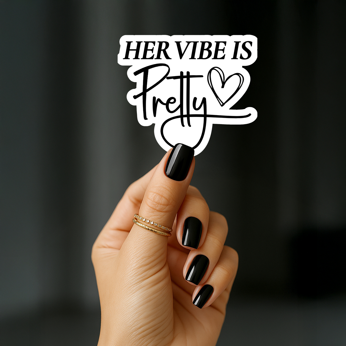 Her vibe is pretty Sticker