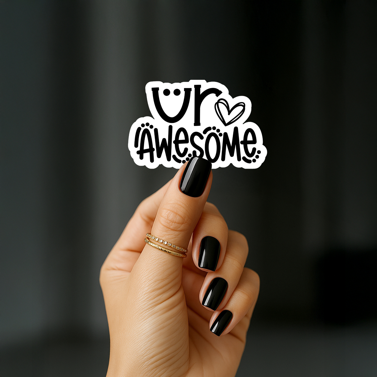 Ur awesome Sticker