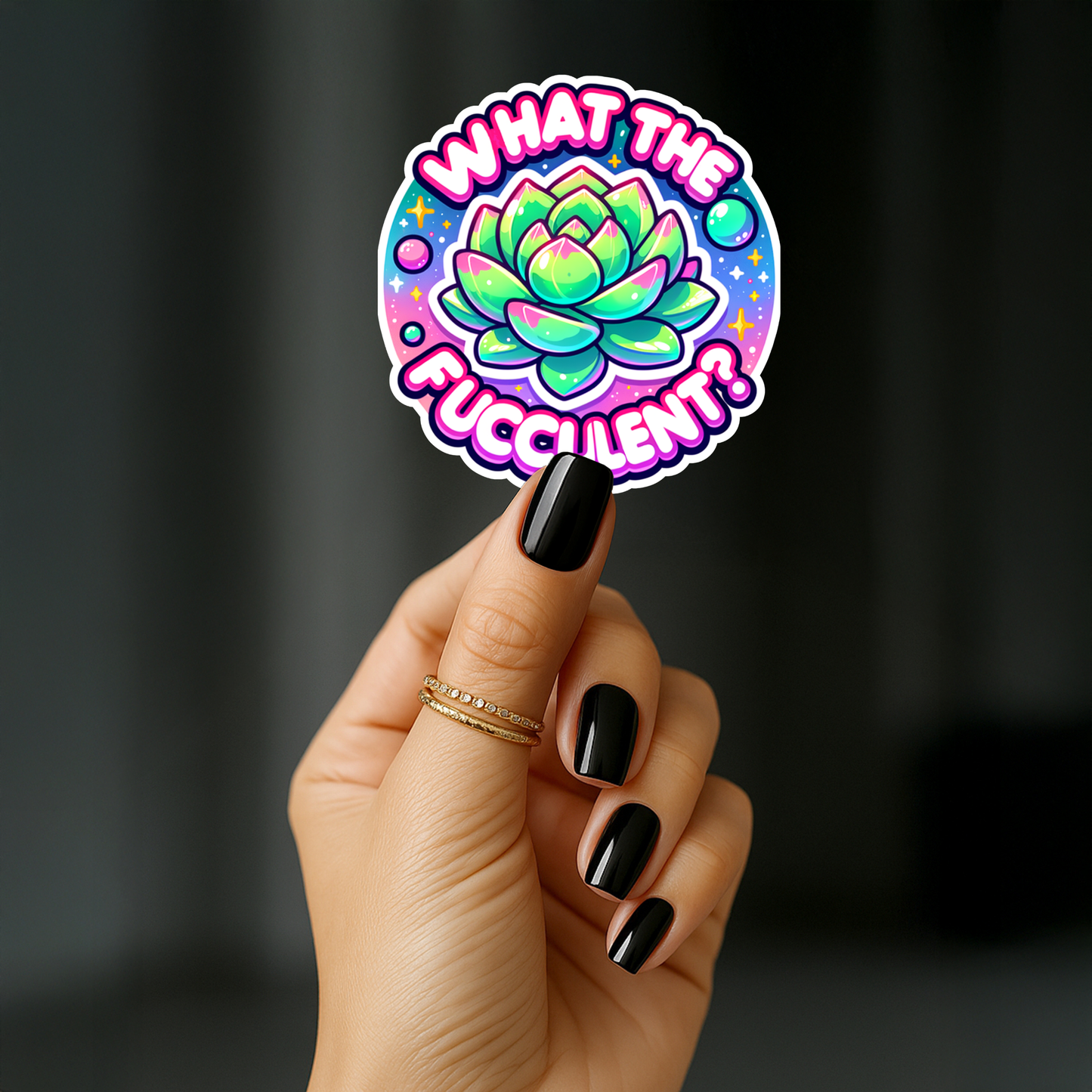 What the fucculent Sticker