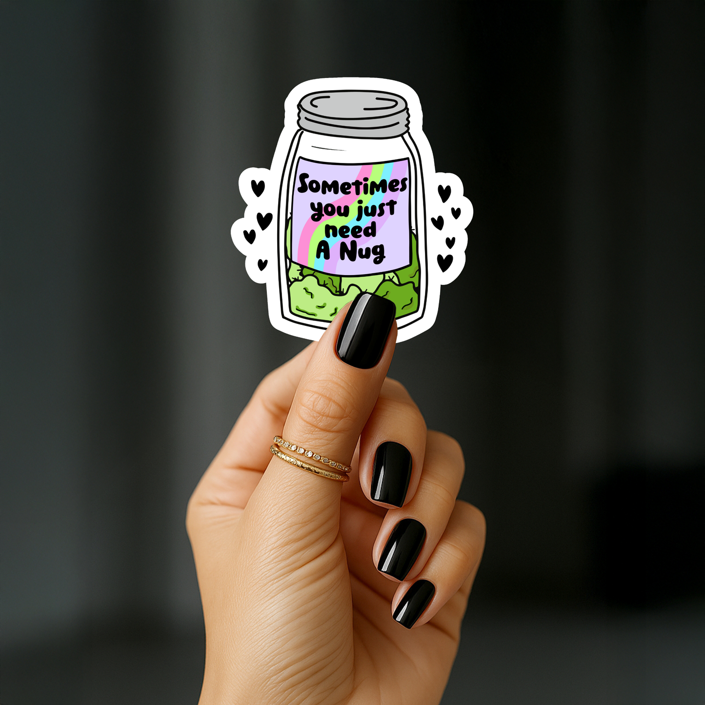 Sometimes you just need a nug Sticker
