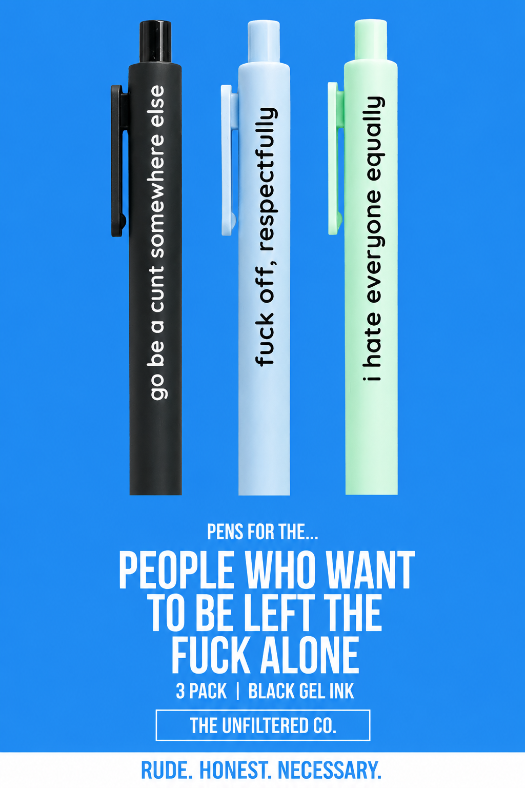People Who Want To Be Left The Fuck Alone Pen Set