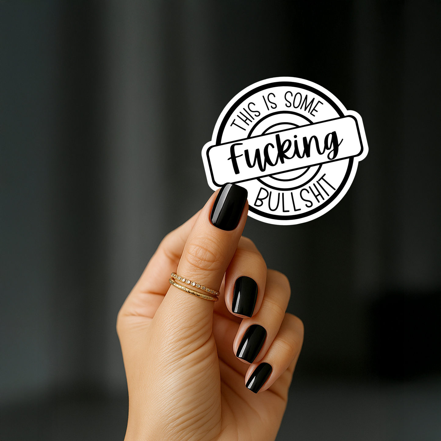 This is some fucking bullshit Sticker
