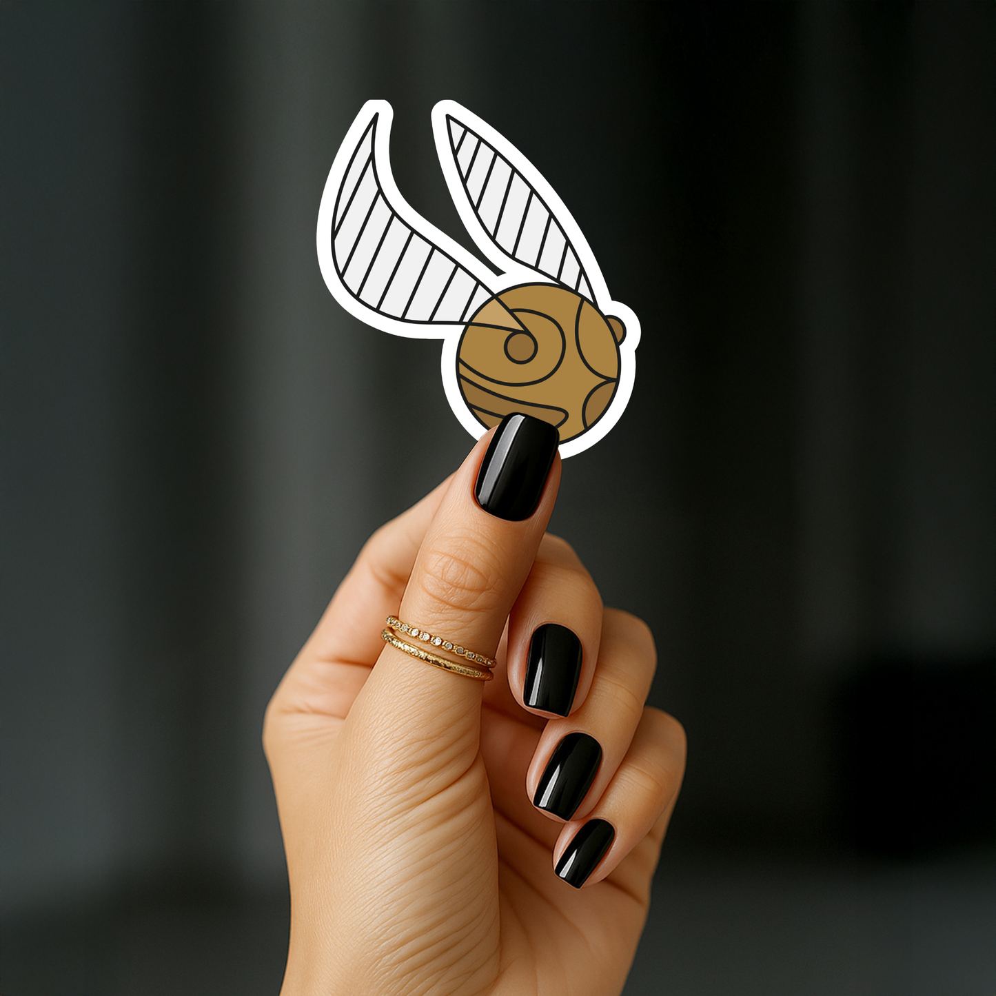 The Golden Snitch Sticker