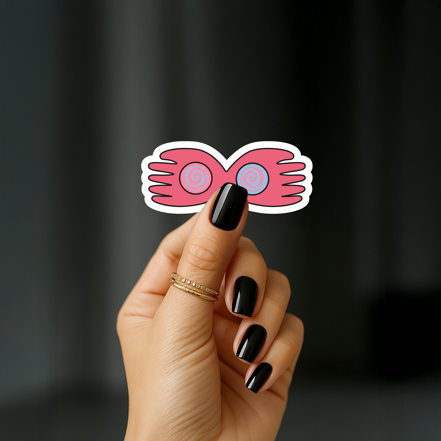 Luna Lovegood Glasses Sticker