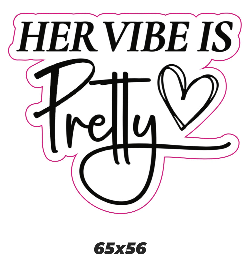 Her vibe is pretty Sticker