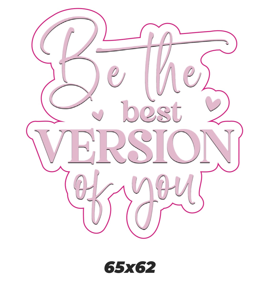 Be the best version of you Sticker