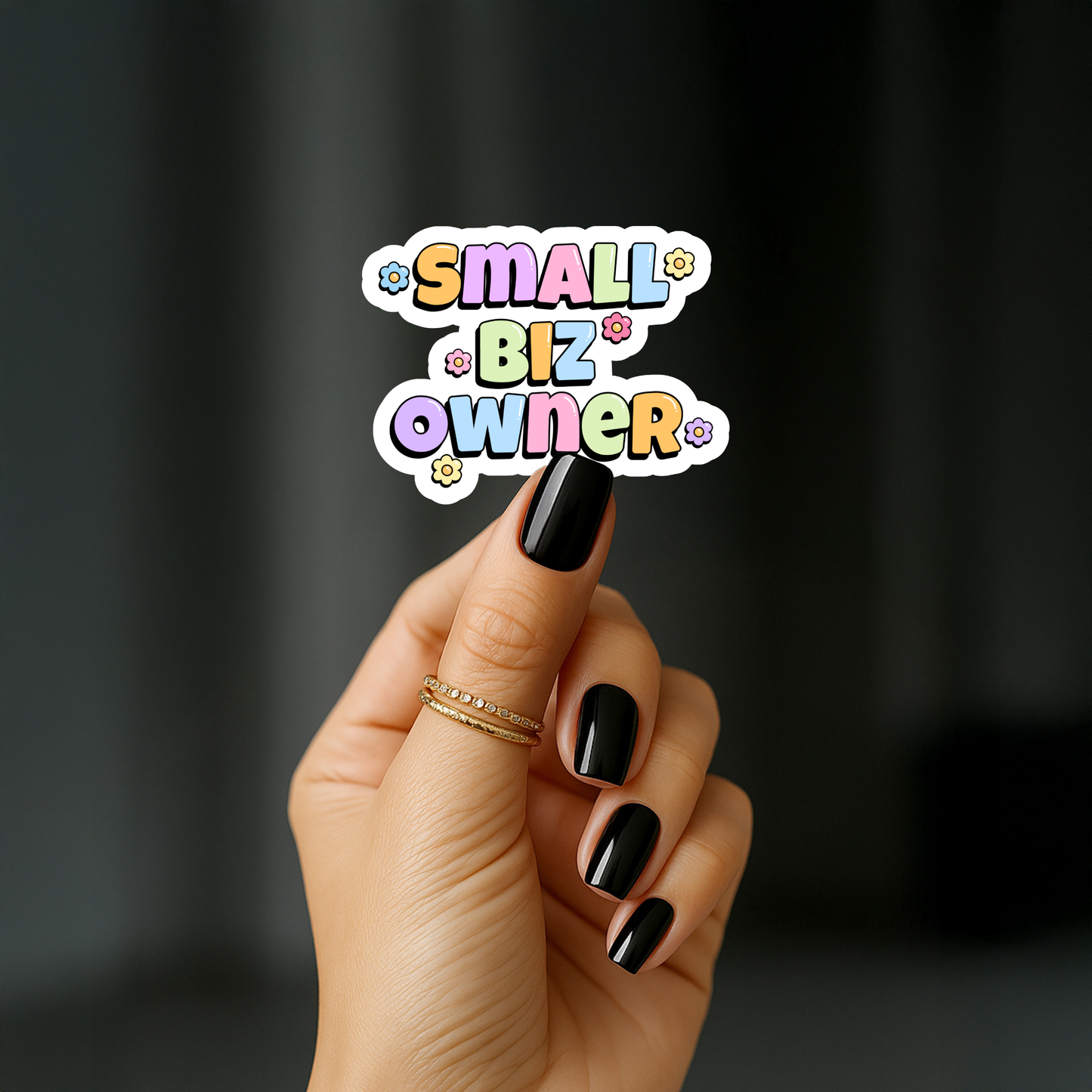 Small Biz Owner Sticker