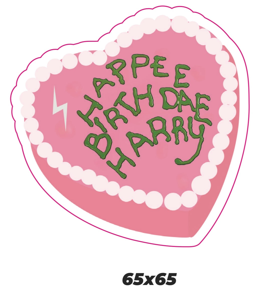 Happy birthdae Harry Sticker
