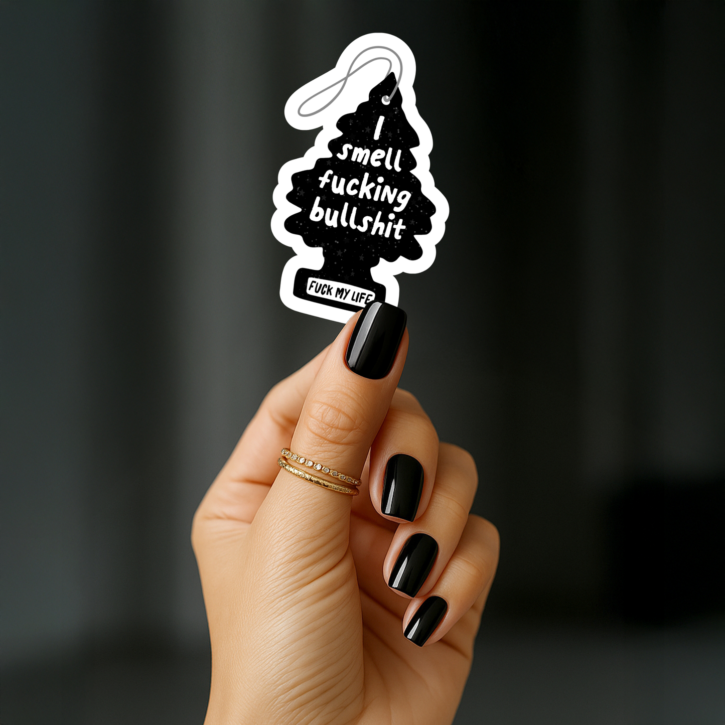 I smell fucking bullshit Sticker