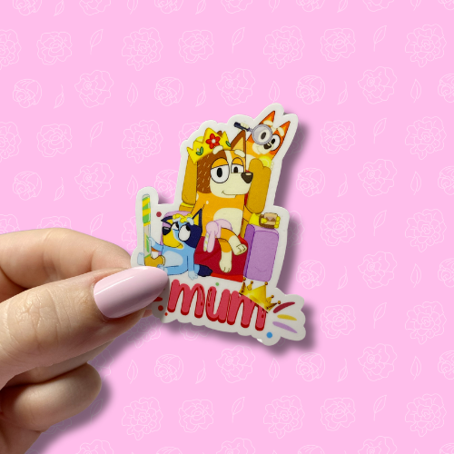 Bluey Mum Sticker