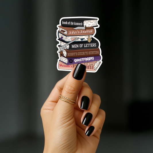 Supernatural books Sticker