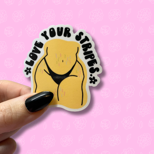 Love your stripes Sticker