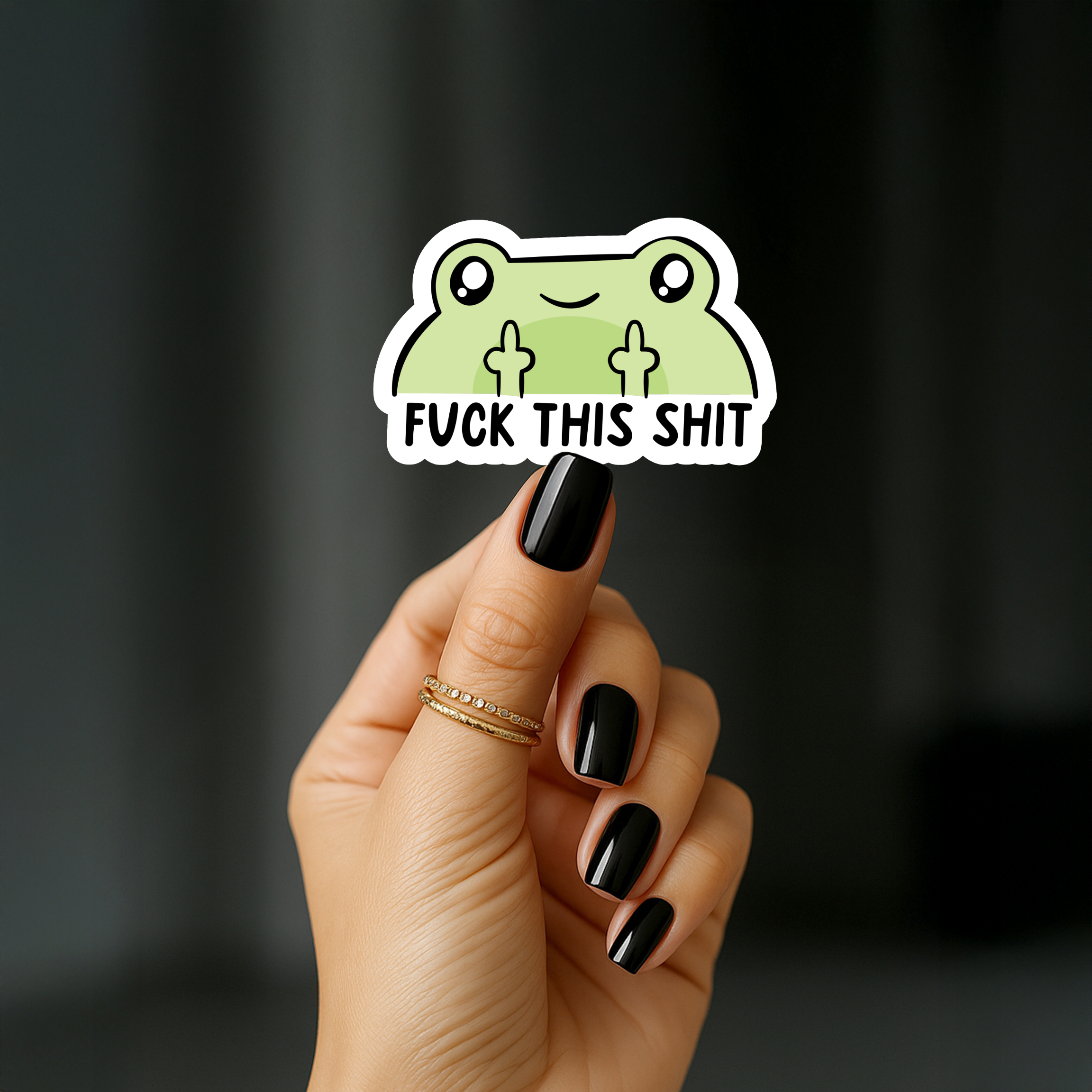 Fuck this shit Sticker