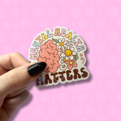 Mental health matters Sticker