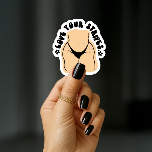 Love your stripes Sticker