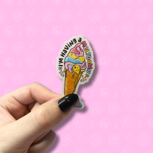 Im having a meltdown Sticker