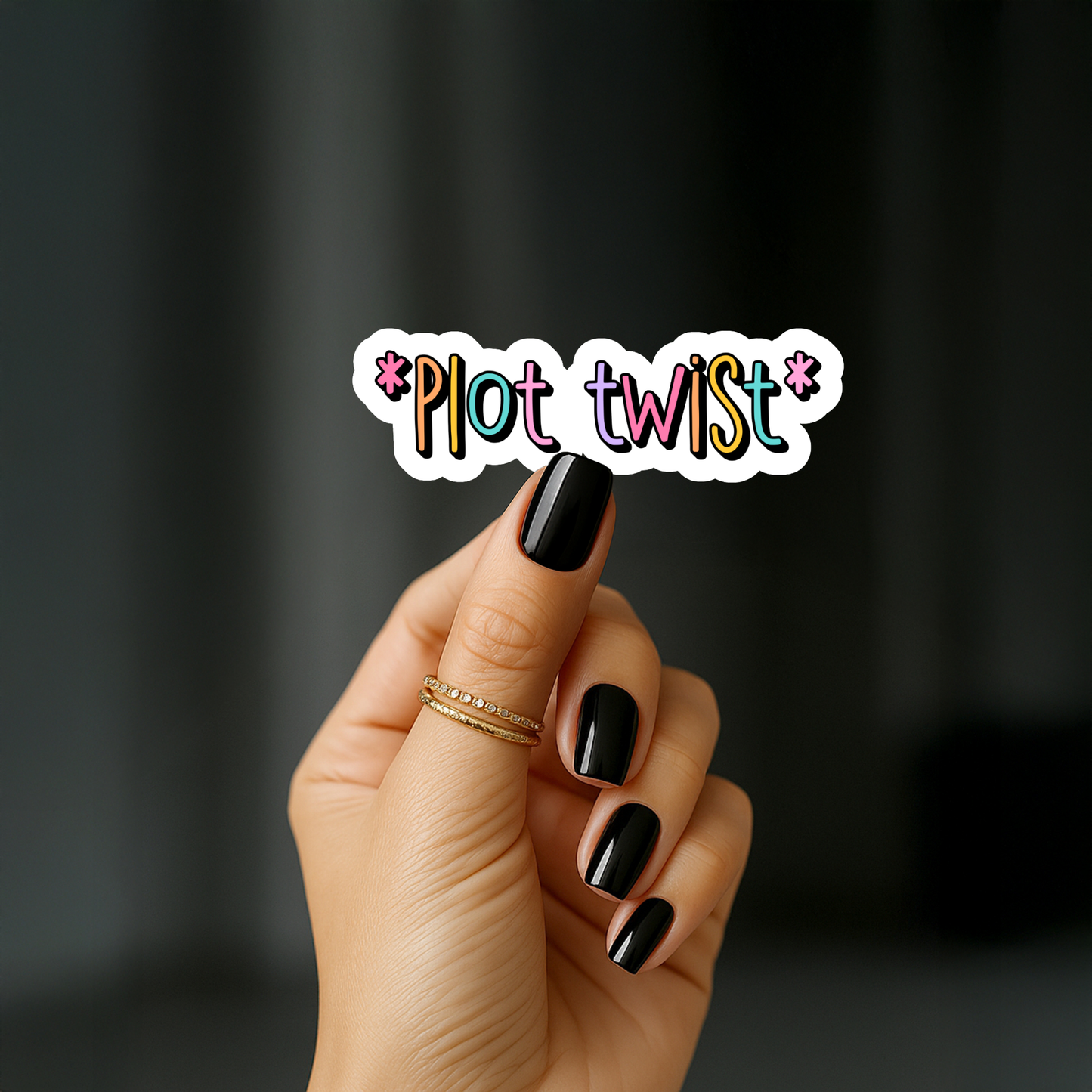 Plot twist Sticker
