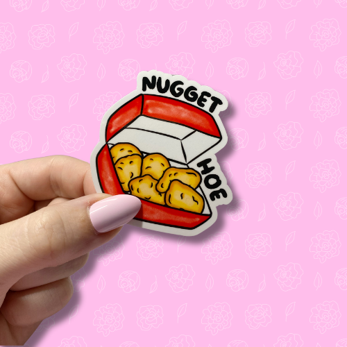 Nugget hoe Sticker
