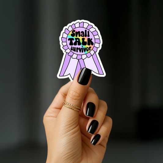 Small talk survivor Sticker
