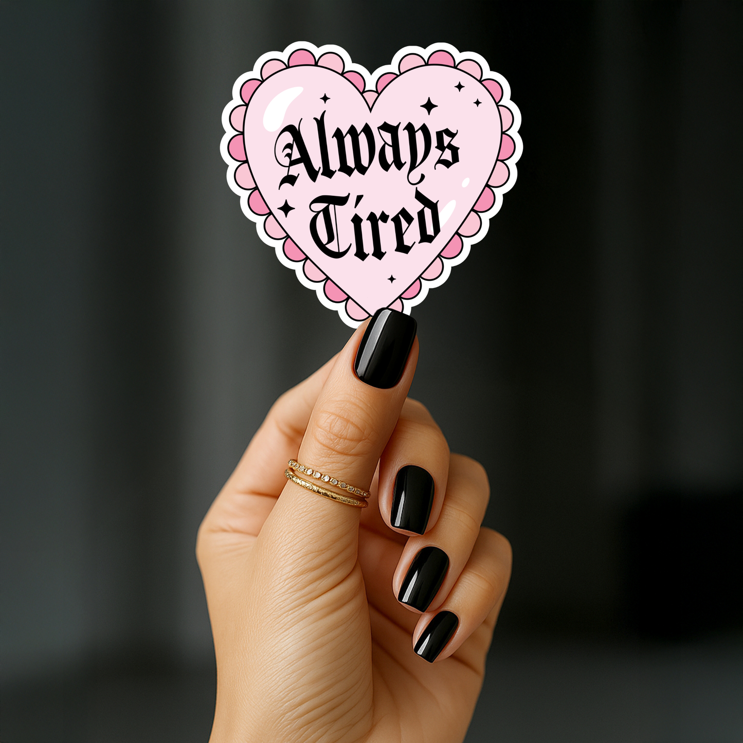 Always Tired Sticker