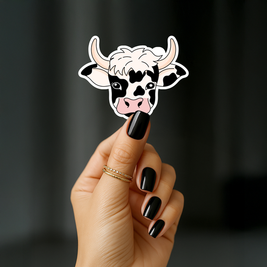 Cute Cow Sticker