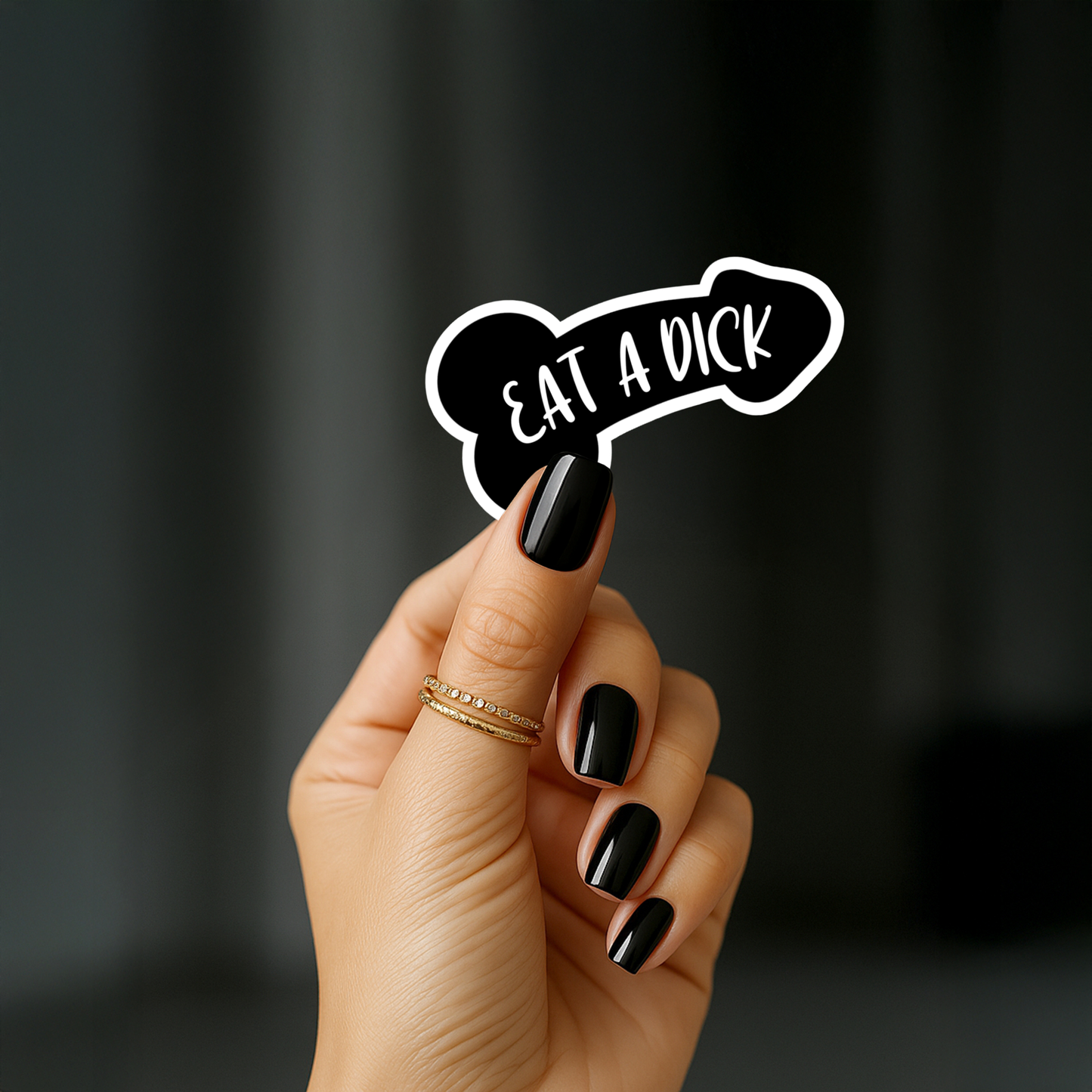 Eat a dick Sticker