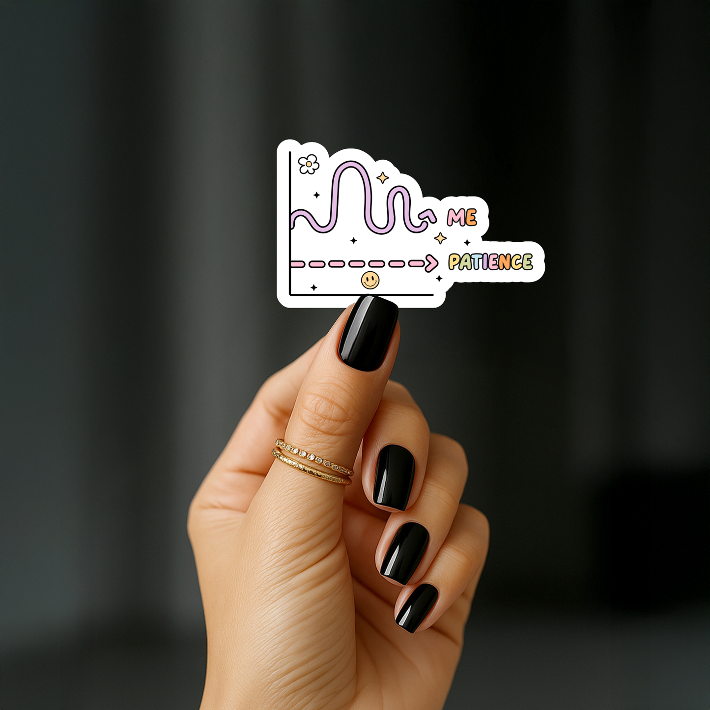 My patience Sticker