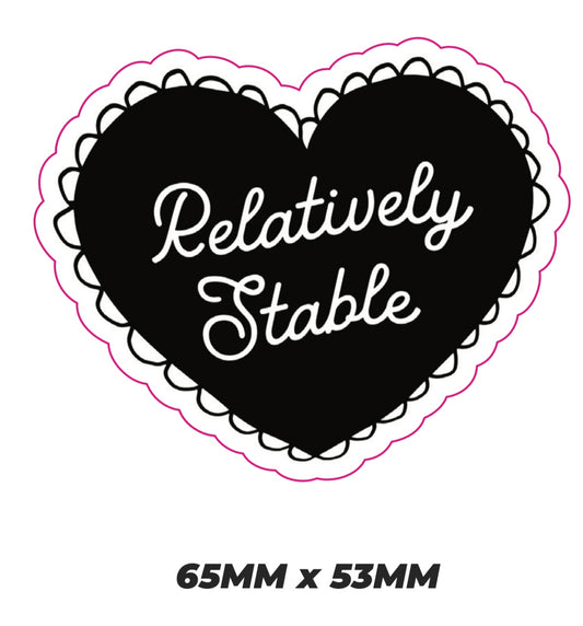 Relatively stable Sticker