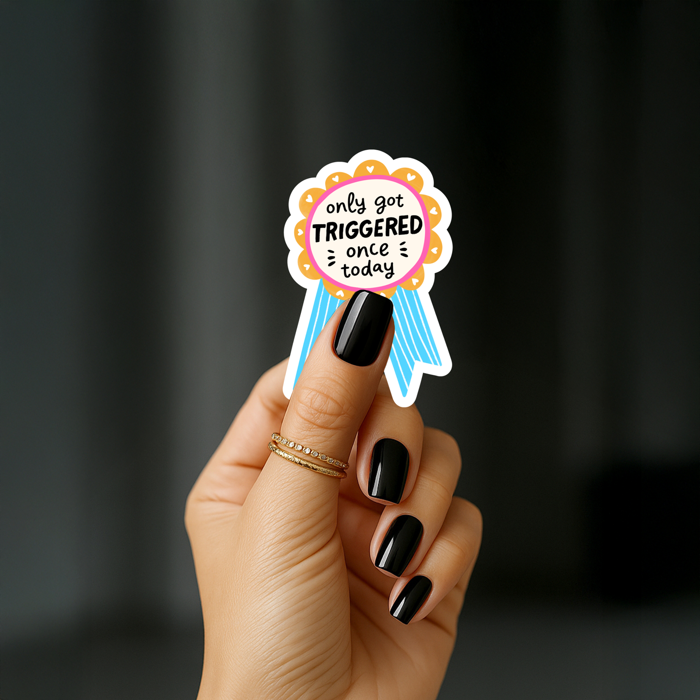 Only got triggered once today Sticker