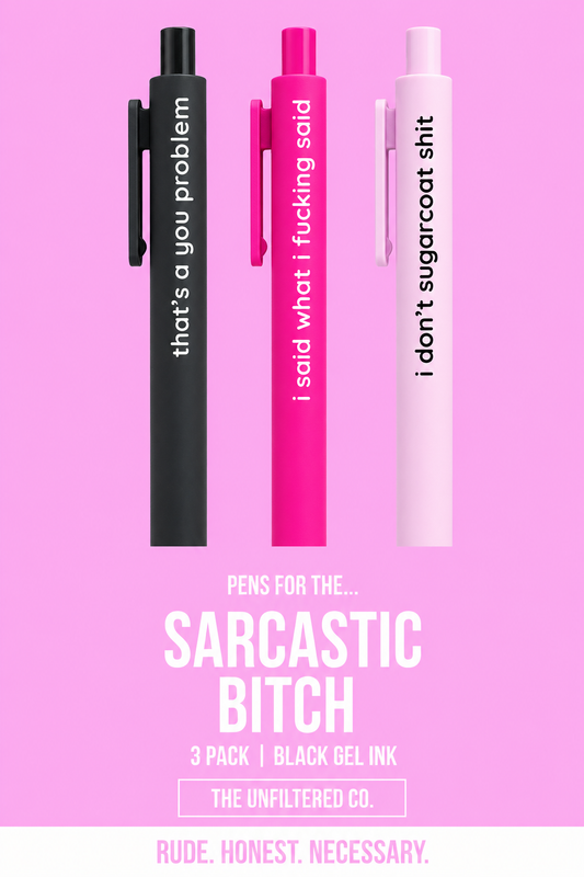 Sarcastic Bitch Pen Set
