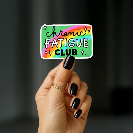Chronic Fatigue Club Sticker
