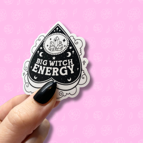 Big witch energy Sticker