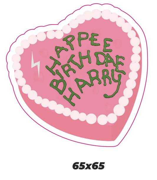 Happy birthdae Harry Sticker