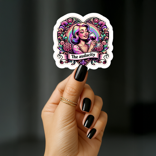 The audacity Sticker
