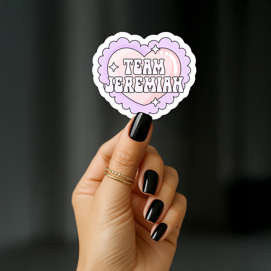 Team Jeremiah Sticker