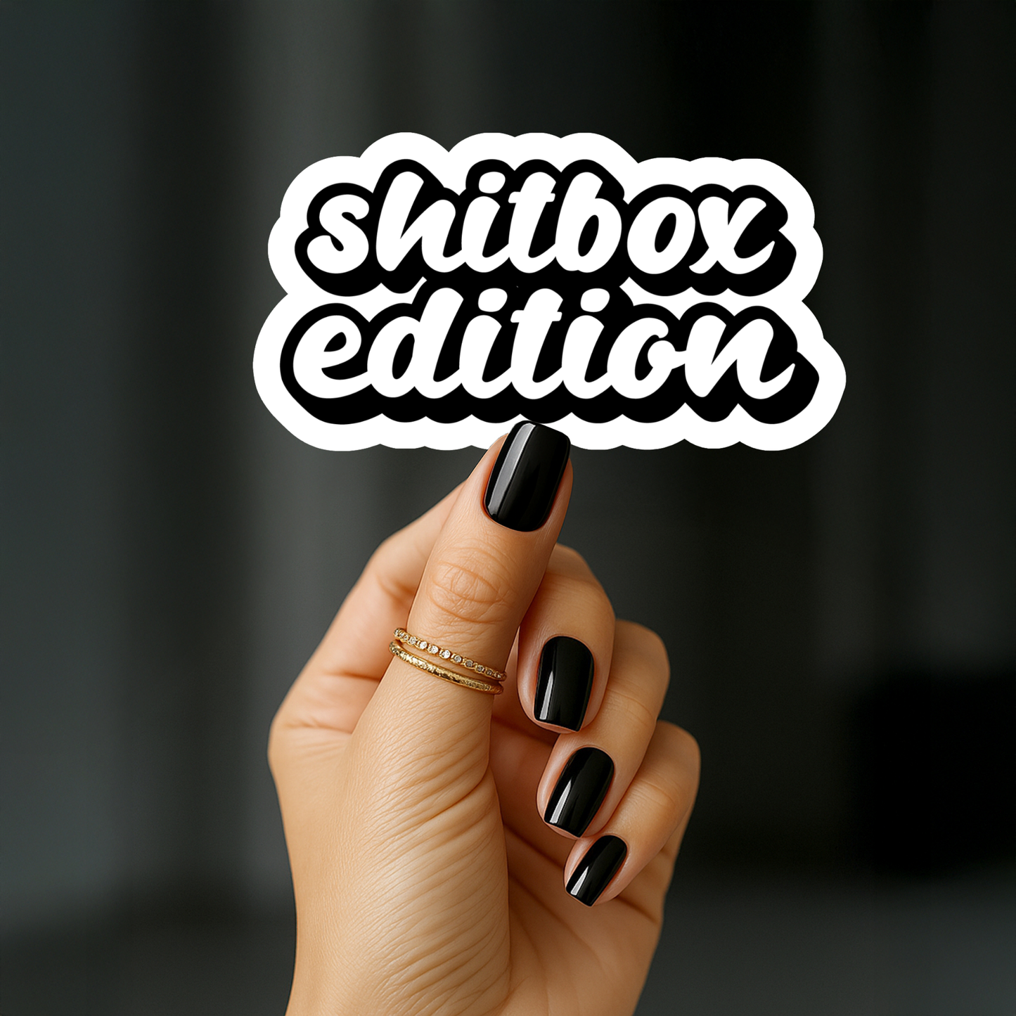 Shitbox edition Sticker